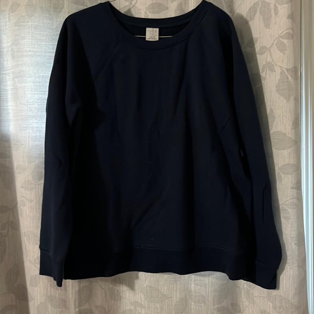 Navy blue sweatshirt